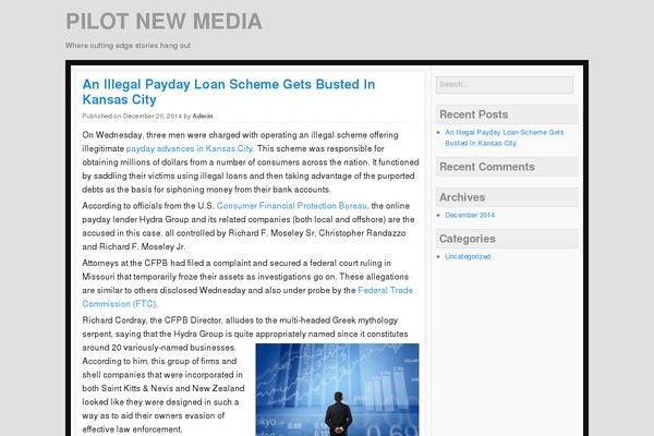 pilotnewmedia.org site used Zwei-seiten