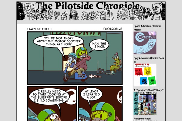 ComicPress theme site design template sample