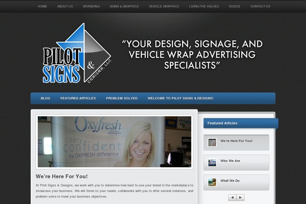 Traction theme site design template sample
