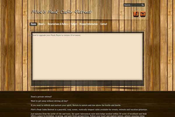 Woody theme site design template sample