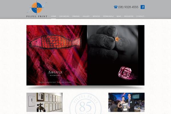 Titan theme site design template sample