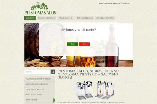 MiCasa theme site design template sample
