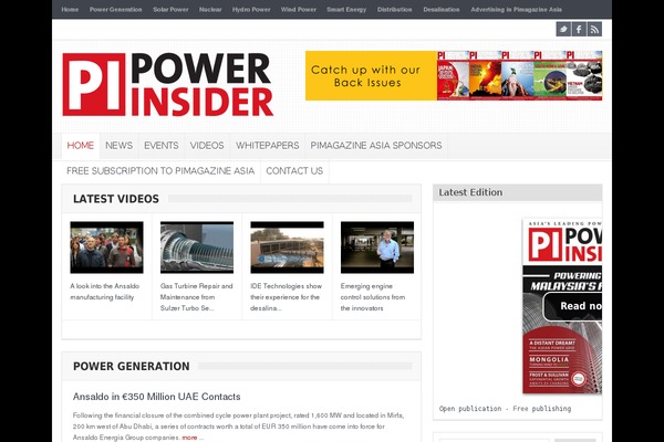 Site using Advanced-social-widget plugin