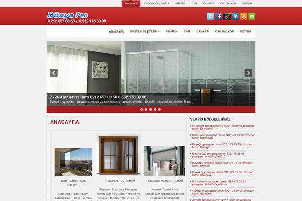 Overrule theme site design template sample