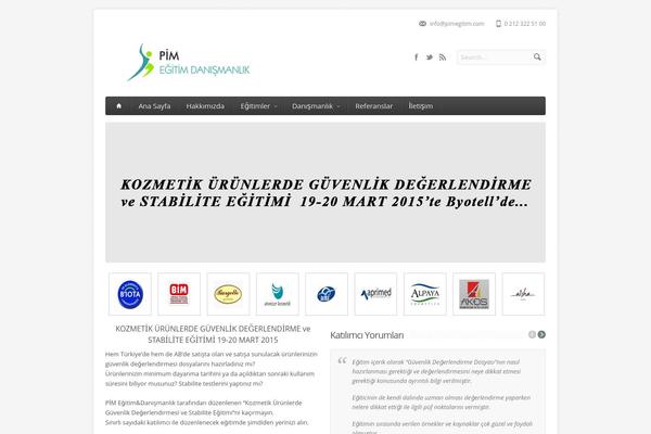 Aqua theme site design template sample