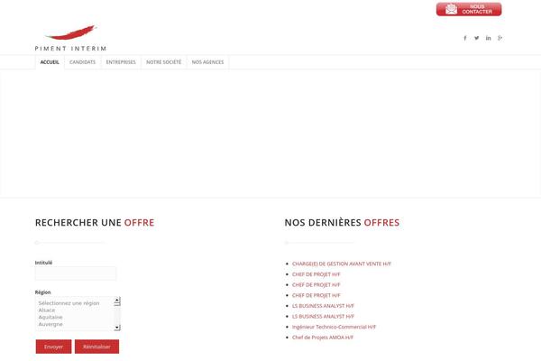 Enfold theme site design template sample