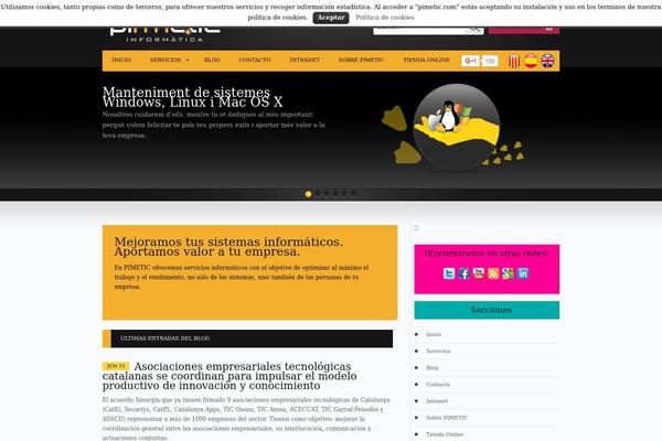 theDawn theme site design template sample