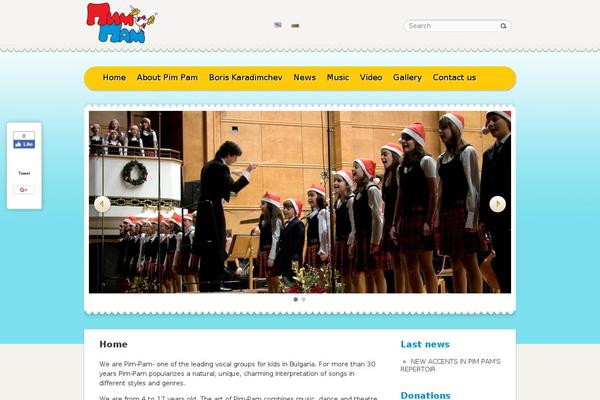 Wpcartoons theme site design template sample