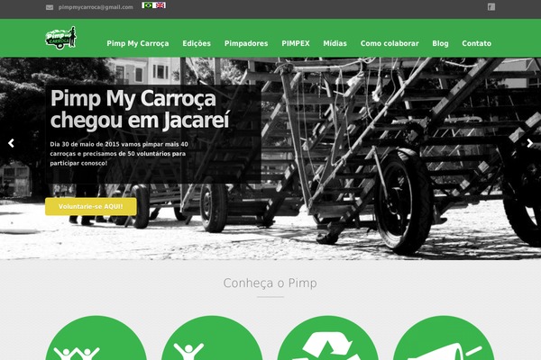 Impreza theme site design template sample