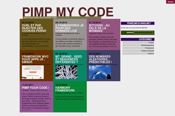ThreatToCreativity theme site design template sample