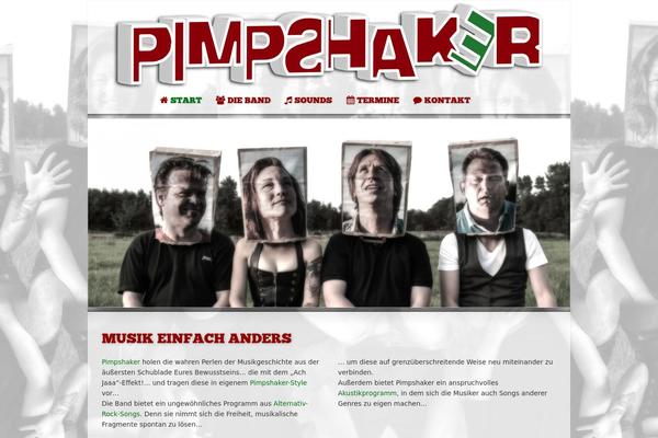 Striking theme site design template sample