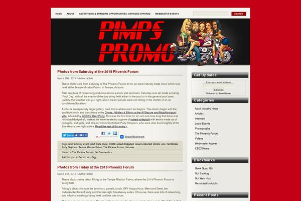 Deep Silent theme site design template sample