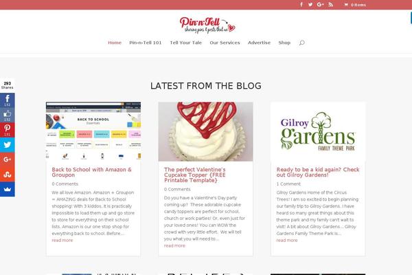 Site using Theia-post-slider plugin