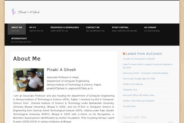 Site using Skt-templates plugin