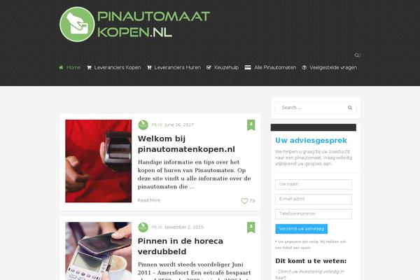 Satorii theme site design template sample