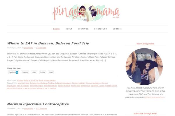pinaymama.com site used Squeesome