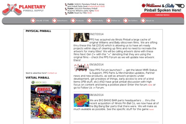 pinball.com site used Planetarypinball