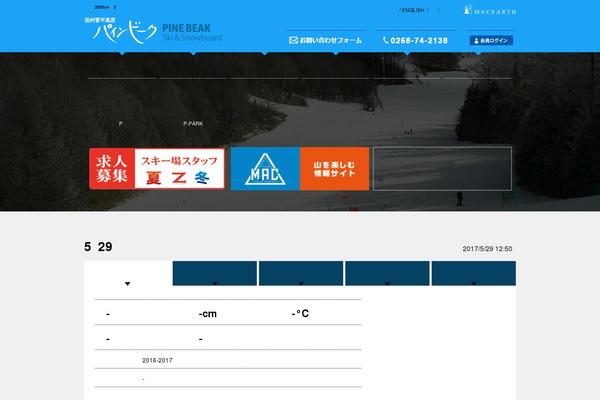 Site using Weather-atlas plugin
