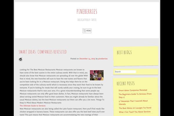 swallow theme site design template sample