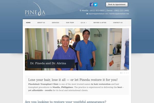 pinedahair.com site used Medical Plus