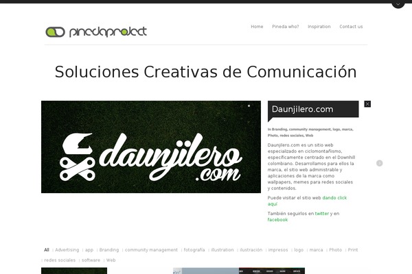 Aware theme site design template sample