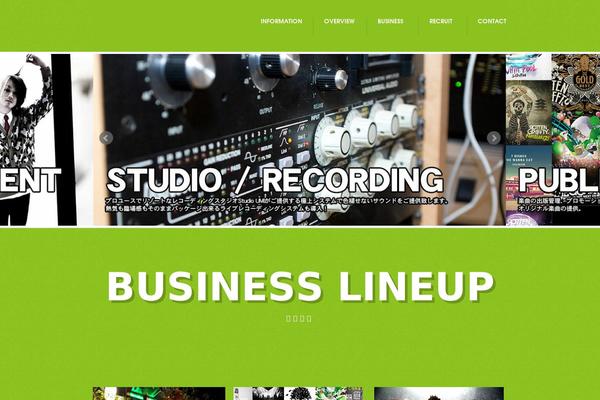 Pf theme site design template sample