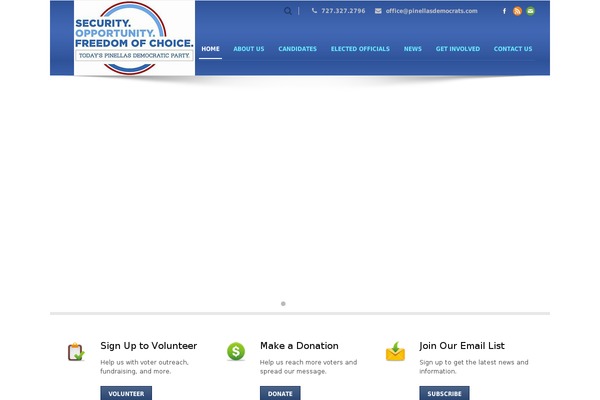 pinellasdemocrats.org site used Maxima