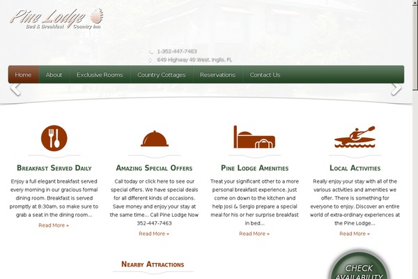 pinelodgefla.com site used 5star