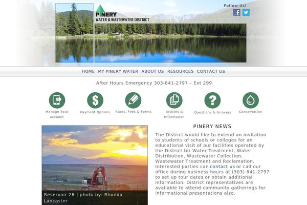 Site using Footer Putter plugin
