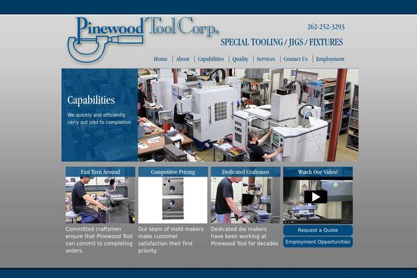 pinewoodtool.com site used Pinewood