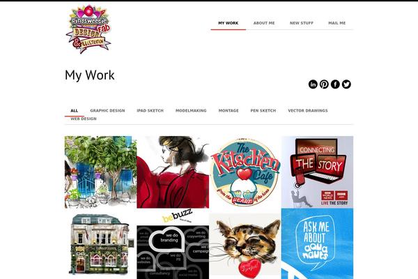 Nemesis theme site design template sample