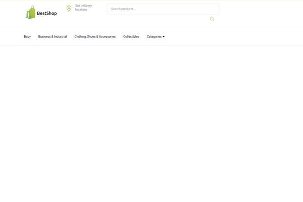 Diza theme site design template sample