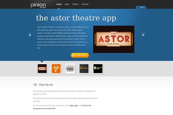 TheCorporation theme site design template sample