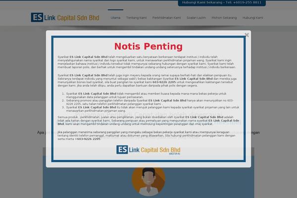 Site using Tabs Shortcode and Widget plugin
