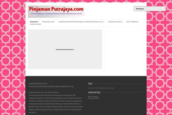 Leaf theme site design template sample