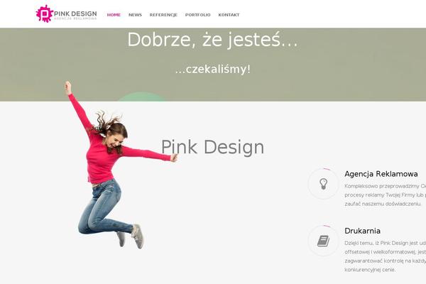 Enfold theme site design template sample