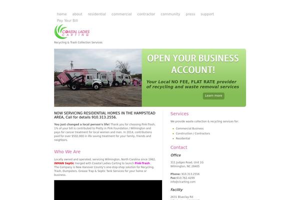 Site using Facebook plugin