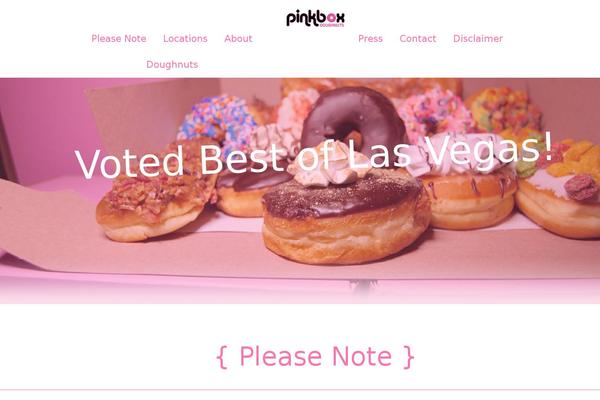 pinkboxdoughnuts.com site used Windcake