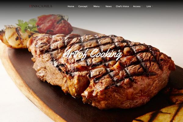 Capella theme site design template sample