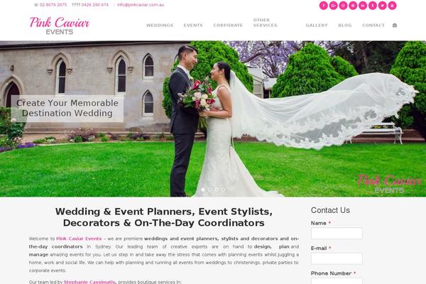 Site using Widgets in Columns plugin