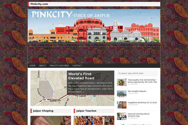 Herald-child theme site design template sample
