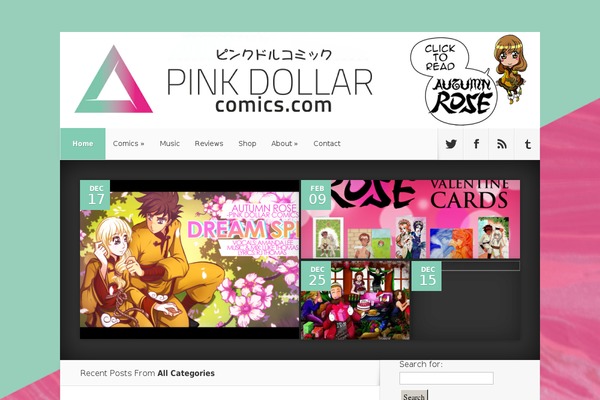 Nexus theme site design template sample