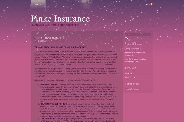 Strange Little Town theme site design template sample