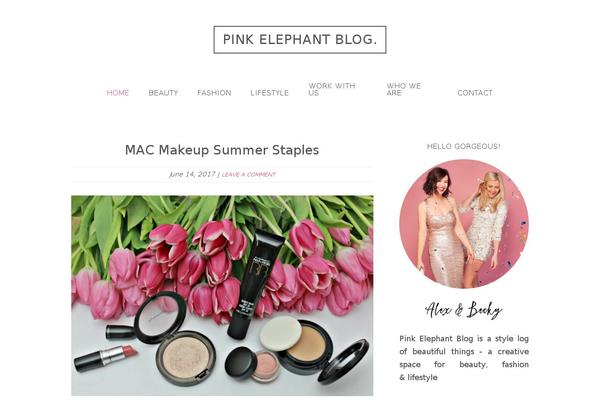 Harmony theme site design template sample