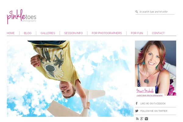 Chic-blog theme site design template sample