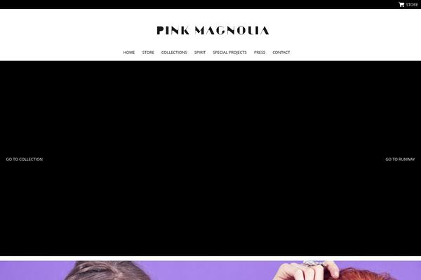 Pink theme site design template sample