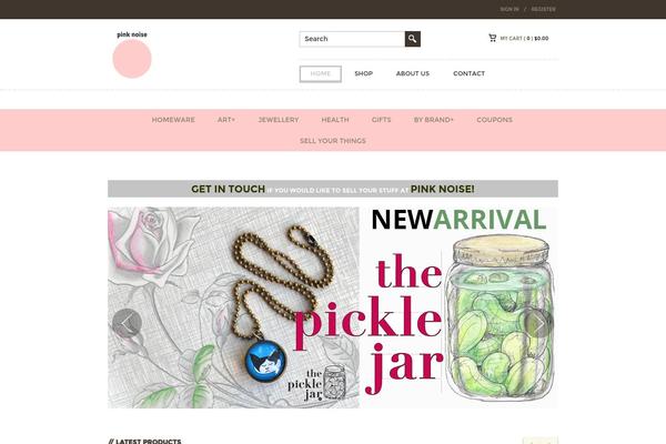 pinknoise.co.nz site used Hudson