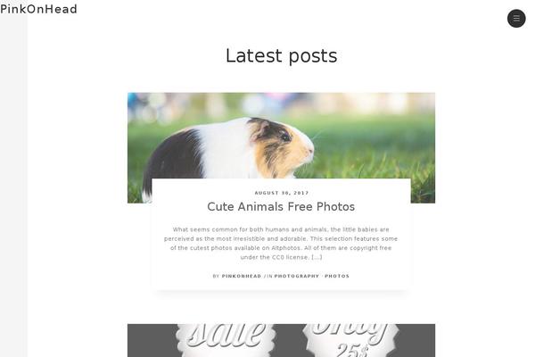 Site using Tipsy Social Icons plugin