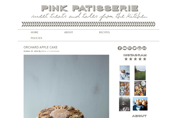 pinkpatisserie.net site used BlogFeedly