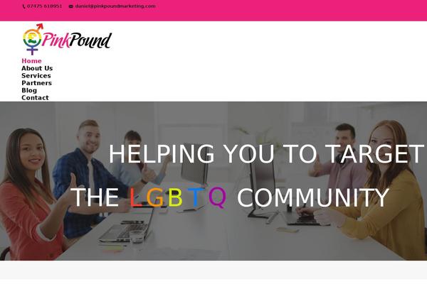 pinkpoundmarketing.com site used Orquidea